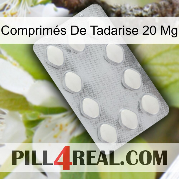 Comprimés De Tadarise 20 Mg 16